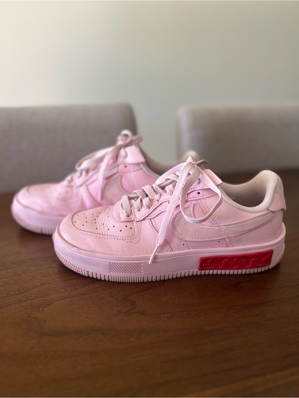 Pink Nikes